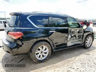2013 Infiniti QX56 with VIN JN8AZ2NF0D9551134, listed as a Copart auction lot 58924945 with 167,585 mi miles and Clean title. Bid and sale history available at DreamBid. Image 3.