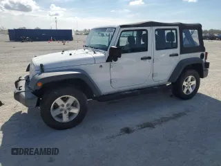 2018 Jeep Wrangler JK Unlimited Sport S with VIN 1C4BJWDG6JL811267, listed as a Copart auction lot 86688384 with 60,882 mi miles and Non Repairable. Bid and sale history available at carsss.com. Image 1.