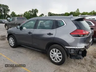 2017 Nissan Rogue SV with VIN 5N1AT2MT4HC835973, listed as a Copart auction lot 63814414 with 74,629 mi miles and Salvage Title. Bid and sale history available at carsss.com. Image 2.