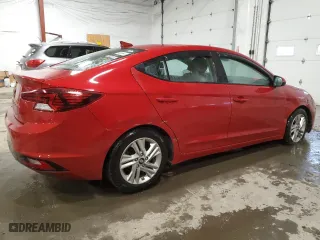 2019 Hyundai Elantra Preferred with VIN KMHD84LF7KU859840, listed as a Copart auction lot 47560265 with 75,166 mi miles and Salvage Title. Bid and sale history available at carsss.com. Image 3.