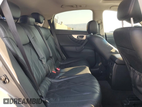 2010 Infiniti FX with VIN JN8AS1MW7AM851892, listed as a Copart auction lot 64990275 with 125,266 mi miles and Salvage title. Bid and sale history available at DreamBid. Image 11.