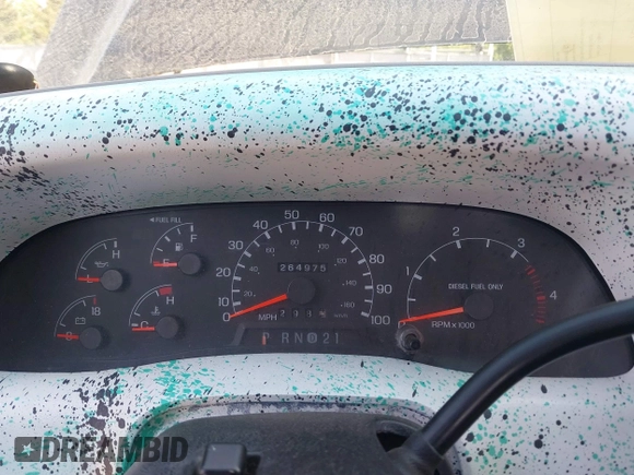 1999 Ford F-250 XL with VIN 1FTNX21F8XED24505, listed as a IAAI auction lot 42428454 with 264,975 mi miles and . Bid and sale history available at DreamBid. Image 7.