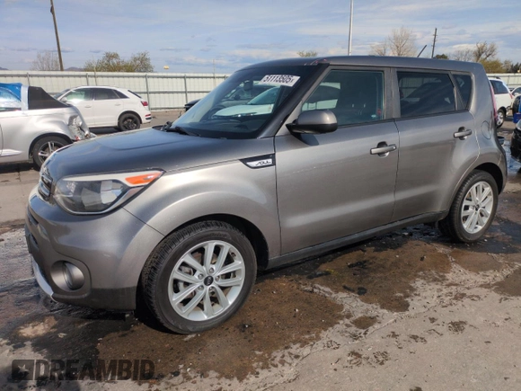 2018 Kia Soul + with VIN KNDJP3A53J7610706, listed as a Copart auction lot 51113505 with 93,879 mi miles and Salvage Title. Bid and sale history available at carsss.com. Image 1.