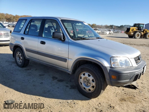 1998 Honda CR-V LX with VIN JHLRD2842WC009534, listed as a Copart auction lot 58379454 with 210,400 mi miles and Salvage Title. Bid and sale history available at carsss.com. Image 4.