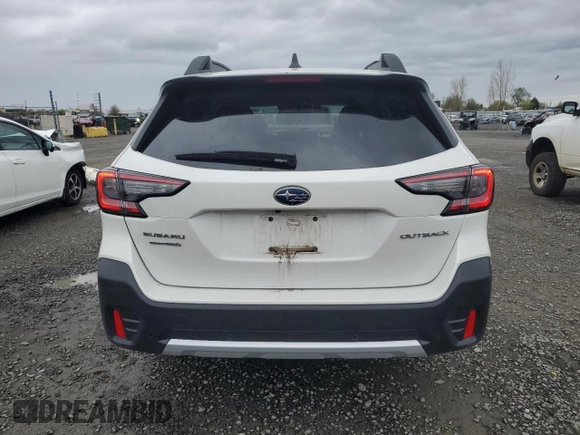 2022 Subaru Outback Limited with VIN 4S4BTANC9N3230758, listed as a Copart auction lot 49989005 with 20,227 mi miles and Salvage Title. Bid and sale history available at DreamBid. Image 6.