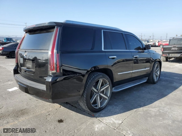 2015 Cadillac Escalade Luxury with VIN 1GYS3BKJ5FR204051, listed as a Copart auction lot 86971124 with 73,610 mi miles and Salvage Title. Bid and sale history available at carsss.com. Image 3.