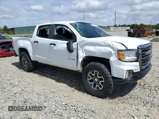 2022 GMC Canyon 4WD AT4 w/Cloth with VIN 1GTG6FEN0N1185737, listed as a Copart auction lot 59732394 with 66,077 mi miles and Non Repairable. Bid and sale history available at carsss.com. Image 4.