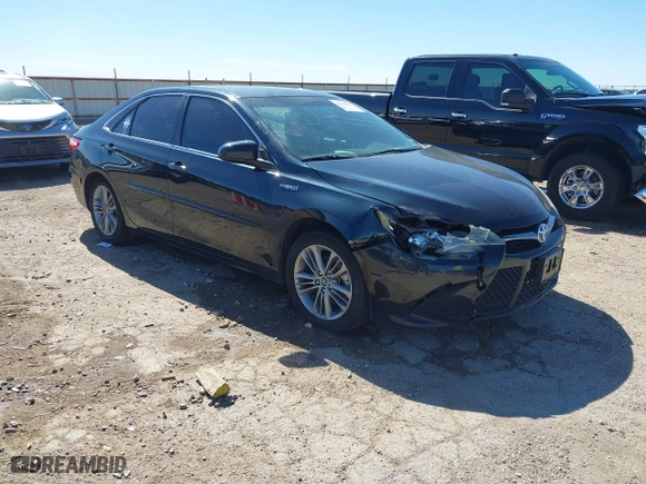 2015 Toyota Camry Hybrid LE with VIN 4T1BD1FK7FU163026, listed as a IAAI auction lot 41651247 with 184,783 mi miles. Bid and sale history available at carsss.com. Image 1.