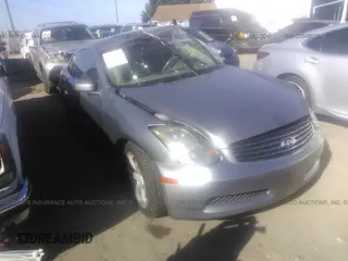 2004 Infiniti G35 Coupe w/Leather with VIN JNKCV54E94M805106, listed as a IAAI auction lot 23548623 with 176,214 mi miles. Bid and sale history available at carsss.com. Image 1.