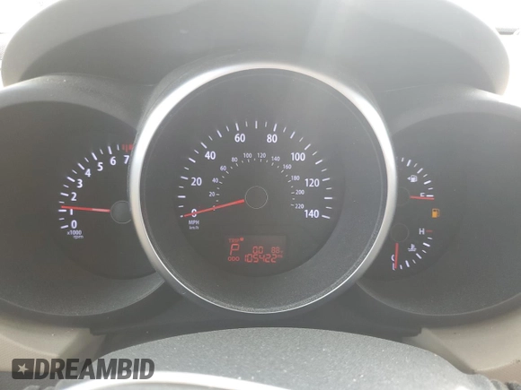 2012 Kia Soul + with VIN KNDJT2A63C7479911, listed as a Copart auction lot 48562905 with 105,422 mi miles and Salvage Title. Bid and sale history available at carsss.com. Image 9.