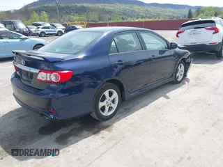 2013 Toyota Corolla L with VIN 2T1BU4EE7DC113139, listed as a IAAI auction lot 42093462 with 110,883 mi miles. Bid and sale history available at carsss.com. Image 4.