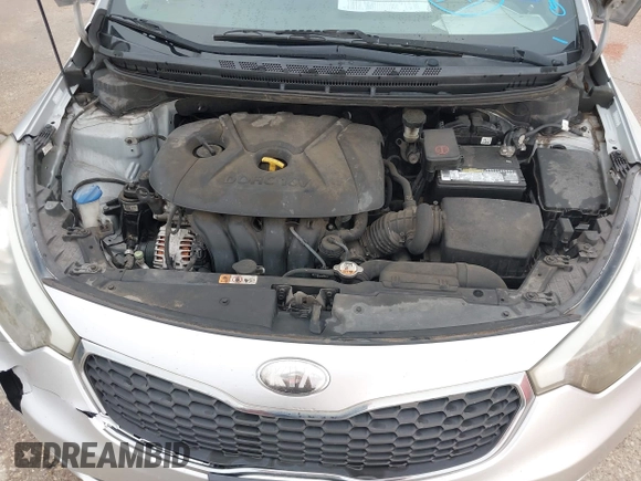 2014 Kia Forte LX with VIN KNAFX4A63E5099825, listed as a IAAI auction lot 42119316 with 174,551 mi miles and . Bid and sale history available at carsss.com. Image 10.