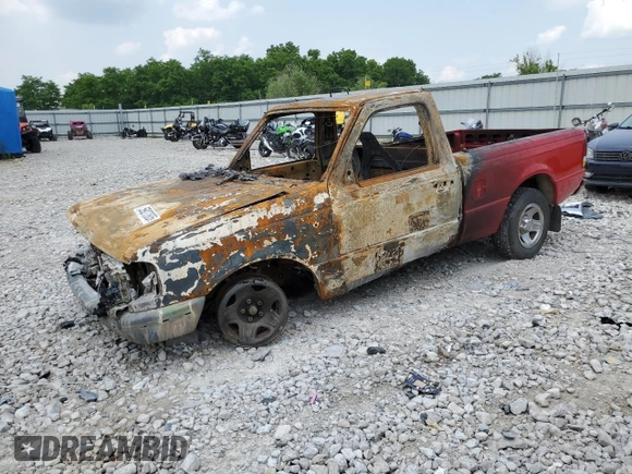 1996 Ford Ranger XL with VIN 1FTCR10A0TPB61364, listed as a Copart auction lot 59272605 with Not provided miles and Non repairable. Bid and sale history available at DreamBid. Image 1.