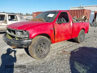 2002 Ford F-150 XL with VIN 1FTRF172X2KA04955, listed as a IAAI auction lot 41776610 with 1 mi miles. Bid and sale history available at carsss.com. Image 2.