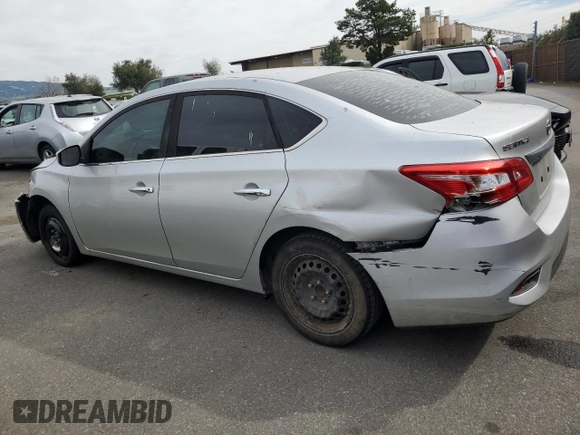 2018 Nissan Sentra S with VIN 3N1AB7AP9JY314579, listed as a Copart auction lot 47066665 with 114,484 mi miles and Salvage Title. Bid and sale history available at DreamBid. Image 2.