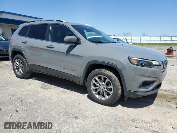 2020 Jeep Cherokee Latitude Plus with VIN 1C4PJMLB7LD555301, listed as a Copart auction lot 56246665 with 70,973 mi miles and Salvage title. Bid and sale history available at DreamBid. Image 4.