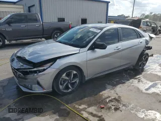 2023 Hyundai Elantra Limited z VIN 5NPLP4AGXPH089813, wystawiony jako Copart lot #51537065 z przebiegiem 95 270 mil mil oraz Nie do naprawy • Non repairable. Historia ofert i sprzedaży dostępna na DreamBid. Obrazek 1.