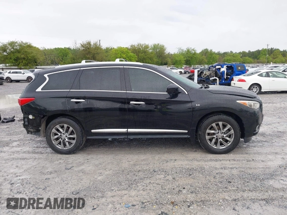 2015 Infiniti QX60 with VIN 5N1AL0MNXFC521070, listed as a IAAI auction lot 41967376 with 186,781 mi miles. Bid and sale history available at carsss.com. Image 14.