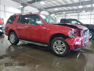 2010 Ford Explorer Limited with VIN 1FMEU7F82AUB03104, listed as a Copart auction lot 62063464 with 105,267 mi miles and Salvage Title. Bid and sale history available at carsss.com. Image 4.