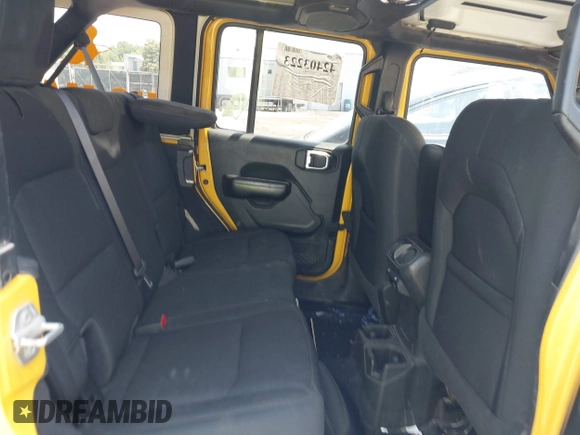 2021 Jeep Wrangler Unlimited Sport with VIN 1C4HJXKN9MW709420, listed as a IAAI auction lot 42403223 with 154,299 mi miles and . Bid and sale history available at DreamBid. Image 8.