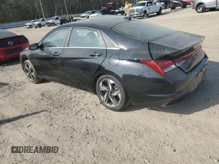 2023 Hyundai Elantra Limited with VIN KMHLP4AG2PU608936, listed as a Copart auction lot 48985815 with 24,299 mi miles and Salvage Title. Bid and sale history available at DreamBid. Image 2.