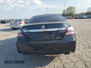 2009 Acura RL Tech Pkg with VIN JH4KB266X9C001760, listed as a Copart auction lot 52303615 with 232,253 mi miles and Salvage Title. Bid and sale history available at carsss.com. Image 6.