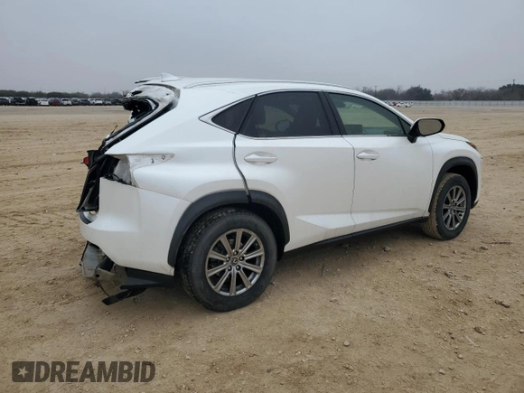 2020 Lexus NX 300 with VIN JTJAARBZ1L2176885, listed as a Copart auction lot 43062925 with 81,627 mi miles and Salvage title. Bid and sale history available at DreamBid. Image 3.