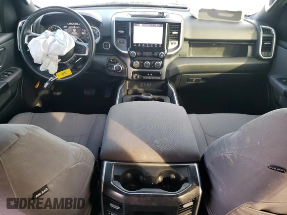 2022 Ram 1500 Lone Star with VIN 1C6SRFFT6NN375878, listed as a Copart auction lot 88467425 with 72,920 mi miles and Salvage title. Bid and sale history available at DreamBid. Image 8.