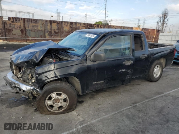 2005 Chevrolet Colorado 1SB LS Z85 with VIN 1GCCS136058290407, listed as a Copart auction lot 44561925 with 211,383 mi miles and Salvage Title. Bid and sale history available at carsss.com. Image 1.