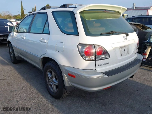 2001 Lexus RX 300 with VIN JTJHF10U710189612, listed as a IAAI auction lot 41927971 with NaN miles. Bid and sale history available at carsss.com. Image 3.