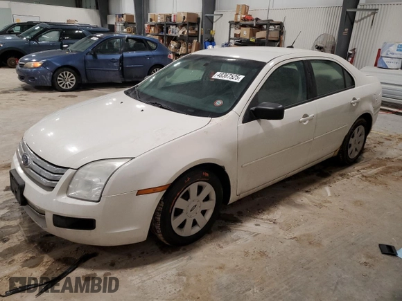 2008 Ford Fusion S with VIN 3FAHP06Z08R274207, listed as a Copart auction lot 48367525 with 116,286 mi miles and Salvage Title. Bid and sale history available at carsss.com. Image 1.