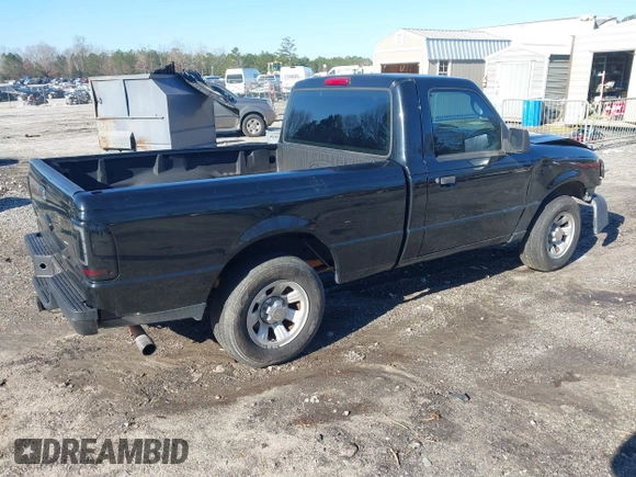 2011 Ford Ranger XL with VIN 1FTKR1AD9BPA73402, listed as a IAAI auction lot 41486615 with 192,514 mi miles. Bid and sale history available at carsss.com. Image 4.