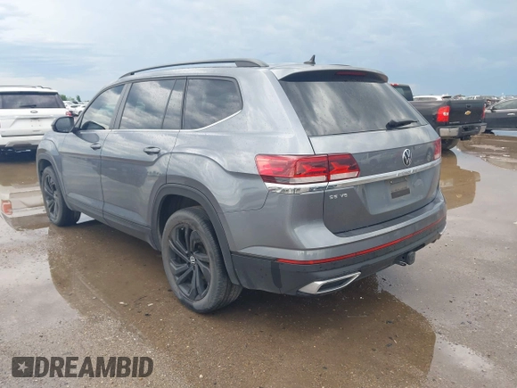2022 Volkswagen Atlas SE z VIN 1V2JR2CA4NC529787, wystawiony jako IAAI lot #42051211 z przebiegiem 55 787 mil mil oraz . Historia ofert i sprzedaży dostępna na DreamBid. Obrazek 3.