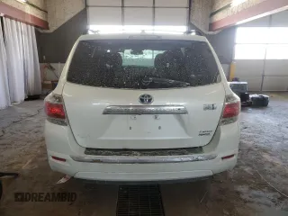2013 Toyota Highlander Hybrid Limited with VIN JTEDC3EH9D2014297, listed as a Copart auction lot 45854775 with 0 mi miles and Salvage Title. Bid and sale history available at carsss.com. Image 6.