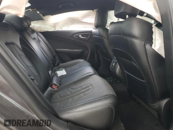 2015 Chrysler 200 S with VIN 1C3CCCDG9FN665153, listed as a Copart auction lot 50891885 with Not Provided miles and Salvage Title. Bid and sale history available at carsss.com. Image 10.