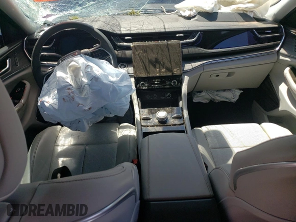 2022 Jeep Grand Cherokee Overland with VIN 1C4RJYD66N8716069, listed as a Copart auction lot 53186905 with Not provided miles and Salvage title. Bid and sale history available at DreamBid. Image 8.