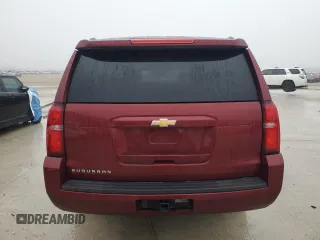 2017 Chevrolet Suburban LS with VIN 1GNSCGKC4HR351623, listed as a Copart auction lot 43326795 with 124,023 mi miles and Salvage title. Bid and sale history available at DreamBid. Image 6.