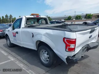 2019 Ford F-150 XL with VIN 1FTMF1CB4KKC70407, listed as a IAAI auction lot 40025564 with 65,390 mi miles. Bid and sale history available at carsss.com. Image 3.