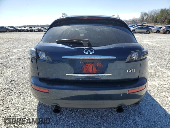 2006 Infiniti FX35 with VIN JNRAS08U96X105111, listed as a Copart auction lot 47472935 with 274,268 mi miles and Salvage Title. Bid and sale history available at carsss.com. Image 6.