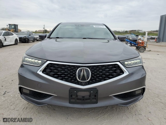 2019 Acura TLX w/Advance Pkg with VIN 19UUB3F86KA001145, listed as a Copart auction lot 88885715 with 97,184 mi miles and Salvage Title. Bid and sale history available at carsss.com. Image 5.