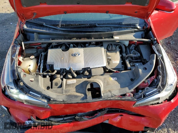 2019 Toyota Prius LE with VIN JTDL9RFU6K3003892, listed as a Copart auction lot 55419575 with 79,144 mi miles and Salvage Title. Bid and sale history available at DreamBid. Image 11.