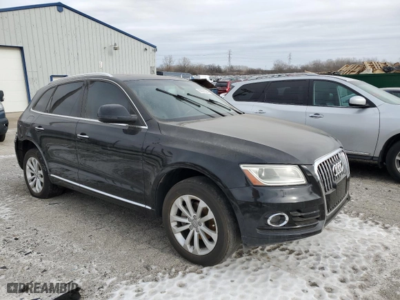 2015 Audi Q5 Premium with VIN WA1CFAFP9FA042363, listed as a Copart auction lot 85028394 with 163,283 mi miles and Clean Title. Bid and sale history available at carsss.com. Image 4.