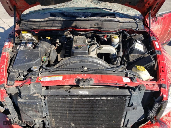 2007 Dodge Ram 2500 SLT with VIN 1D7KS28C37J564698, listed as a Copart auction lot 47464775 with 0 mi miles and Salvage Title. Bid and sale history available at carsss.com. Image 12.