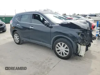 2015 Nissan Rogue S with VIN KNMAT2MT1FP565580, listed as a Copart auction lot 48970395 with 89,263 mi miles and Salvage Title. Bid and sale history available at carsss.com. Image 4.