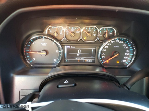 2015 Chevrolet Silverado 1500 LT with VIN 3GCUKREC9FG124940, listed as a Copart auction lot 45798475 with 166,812 mi miles and Clean Title. Bid and sale history available at carsss.com. Image 9.