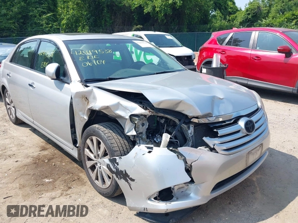 2011 Toyota Avalon with VIN 4T1BK3DB2BU433519, listed as a IAAI auction lot 42419538 with 162,366 mi miles and . Bid and sale history available at DreamBid. Image 6.