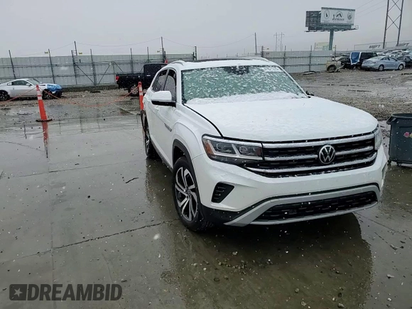 2023 Volkswagen Atlas SEL with VIN 1V2BE2CA3PC218970, listed as a Copart auction lot 41621275 with Not provided miles and Salvage title. Bid and sale history available at DreamBid. Image 12.