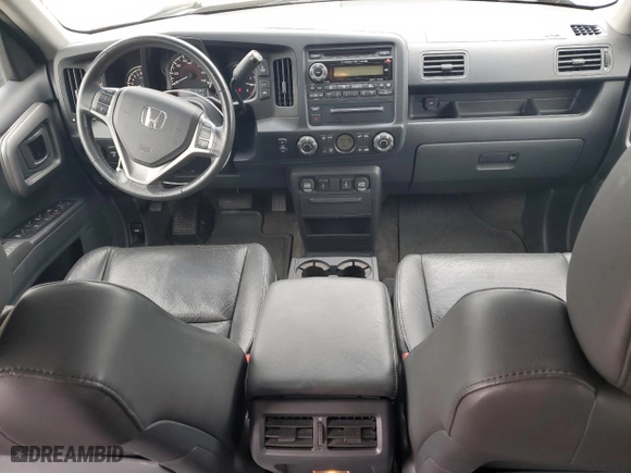 2010 Honda Ridgeline RTL with VIN 5FPYK1F50AB006171, listed as a Copart auction lot 44863745 with 107,980 mi miles and Salvage Title. Bid and sale history available at carsss.com. Image 8.
