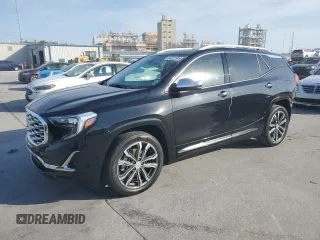 2019 GMC Terrain Denali z VIN 3GKALSEX9KL193854, wystawiony jako Copart lot #53311545 z przebiegiem 54 434 mil mil oraz Szkoda całkowita • Salvage title. Historia ofert i sprzedaży dostępna na DreamBid. Obrazek 1.