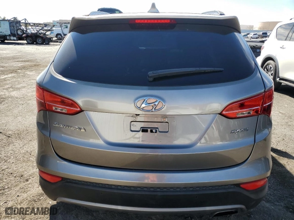 2014 Hyundai Santa Fe Sport with VIN 5XYZU3LB6EG210467, listed as a Copart auction lot 44741725 with 103,455 mi miles and Salvage Title. Bid and sale history available at carsss.com. Image 6.